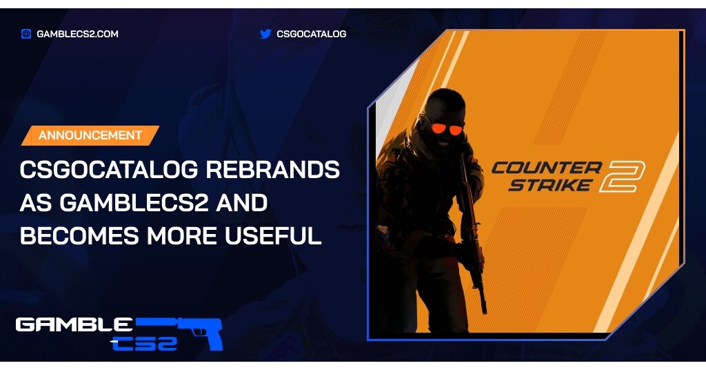 CSGOCatalog rebrands as GambleCS2 and becomes more useful