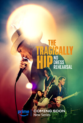 Prime Video Key Art: The Tragically Hip: No Dress Rehearsal (CNW Group/Amazon Canada)