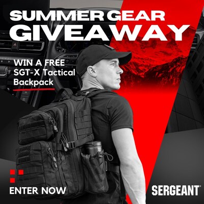 SERGEANT Summer Gear Giveaway of Tactical, Outdoor, Survival Gear and Apparel