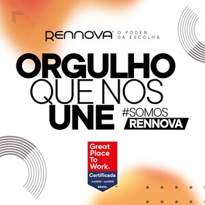 Rennova conquista pelo segundo ano consecutivo selo GPTW