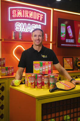 Smirnoff SMASH Vodka Soda teams up with Drew Brees, legendary quarterback & champion, and his foundation, the Brees Dream Foundation, at NOLA Pickle Fest.