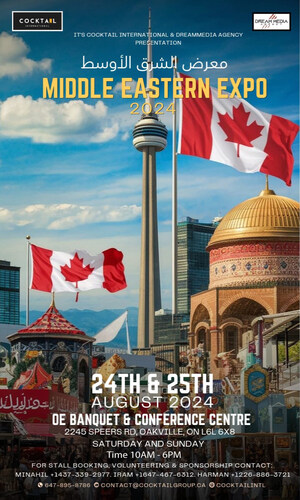 Cocktail International Announces Inaugural Middle Eastern Expo in Oakville