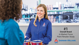 Sherwin Williams Brushes Past Competitors: Market Force Report Reveals Paint Retailer Rankings