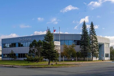 Exterior photo of The Telegram, in St. John's, NL (CNW Group/Unifor)