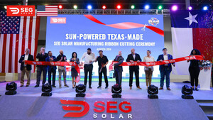 SEG Solar inaugure l'usine de modules de Houston et lance le premier module