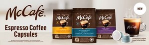 McCafé® Introduces Compostable† Espresso Coffee Capsules for Nespresso®* Original Coffee Machines