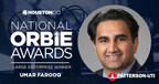 Large Enterprise ORBIE Winner, Umar Farooq of Patterson-UTI