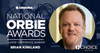 Large Corporate ORBIE Winner, Brian Kirkland of Choice Hotels International