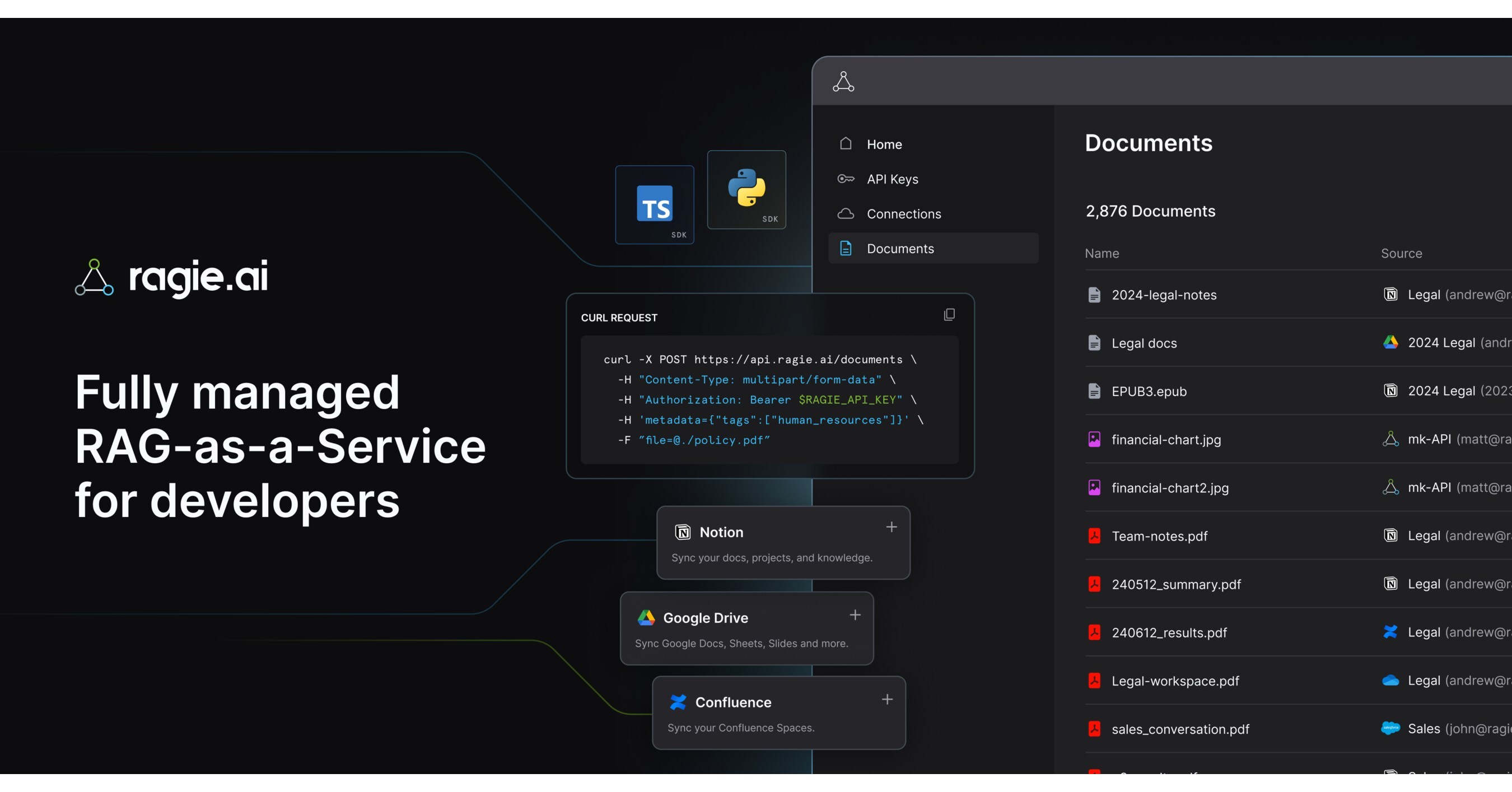 Introducing Ragie, fully managed RAG-as-a-Service