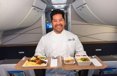 Alaska's partnership with Chef Brandon Jew of Michelin-starred Mister Jiu’s takes our First Class menu to new heights