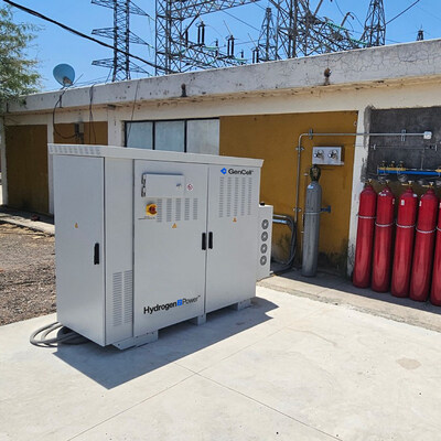 Comisión Federal de Electricidad (CFE), Mexico’s state-owned utility and the largest utility in North America, has demonstrated its strategic partnership with GenCell by ordering tens of additional GenCell REX™ resilient, zero-emission hydrogen-fueled backup power units to harden substations across Mexico (PRNewsfoto/GenCell Energy)