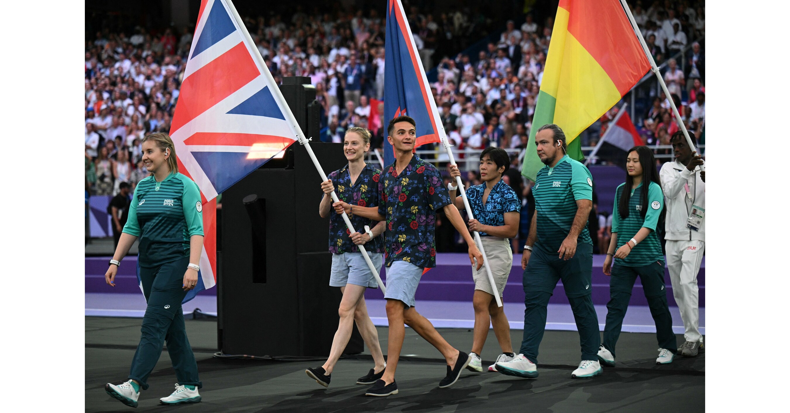 Team GB Closes the Paris 2024 Olympic Games in Style with Ben Sherman Attire at the Closing Ceremony