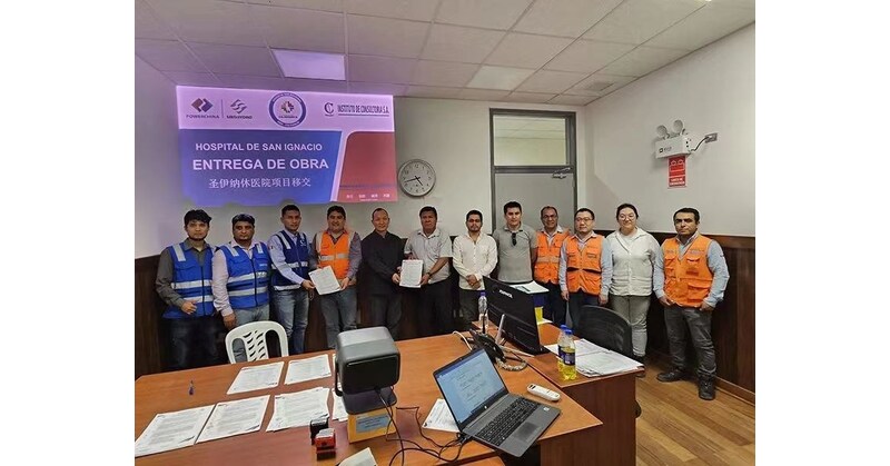 The San Ignacio Hospital project in Peru was officially handed over