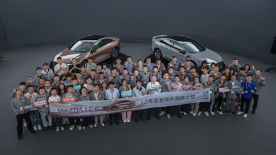 Users from the Chinese market visit Mazda Design Center in Hiroshima for the first time