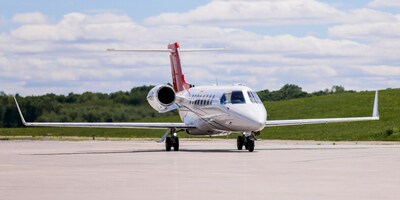 Vinci Aviation's new Learjet 45 (CNW Group/Vinci Aviation) Vinci Aviation's new Learjet 45 (CNW Group/Vinci Aviation)