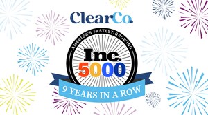 ClearCompany Celebrates 9th Consecutive Year on the Inc. 5000 in 2024