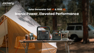  Jackery Revamps Classic Power Stations: Lighter, More Powerful E1000 v2 & E240 v2 Plus Upgraded SolarSaga100W