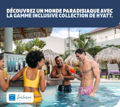 Vacances Sunwing et la gamme Inclusive Collection de Hyatt permettent aux Canadiens de vivre une expérience luxueuse en offrant des prix réduits et des avantages supplémentaires. (Groupe CNW/Sunwing Vacations Inc.)