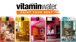 vitaminwater® Introduces Paint Your Rent: A Chance to Transform Your Living Space in Full vitaminwater Color This Summer