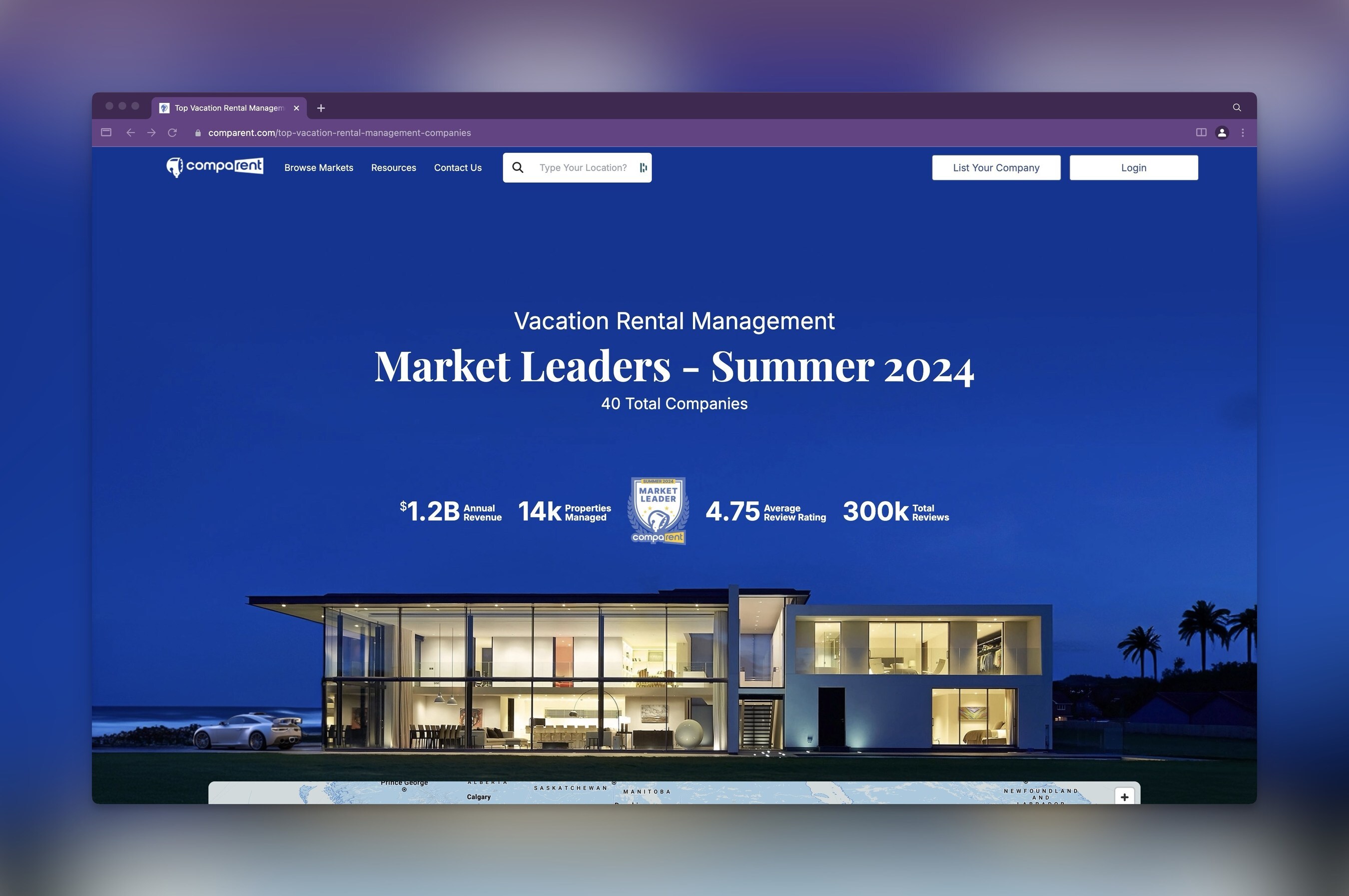 Comparent Launches 2024 Summer Market Leader Awards to Recognize the Top 1% in Vacation Rental Management