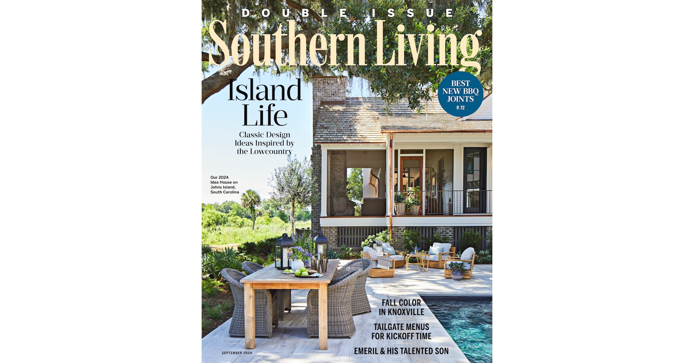 SOUTHERN LIVING'S 2024 IDEA HOUSE SHOWCASES LOWCOUNTRY CHARM AND LOCAL ARTISTRY