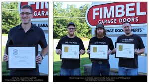 Fimbel Garage Doors earns Door Dealer Accreditation from the Institute of Door Dealer Education and Accreditation