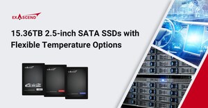 엑사센드, 2.5인치 SATA SSD 라인 15.36TB 용량으로 확장