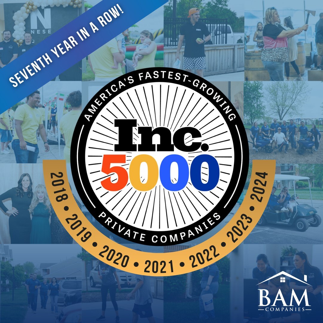 The BAM Companies Ranks No. 2814 on the 2024 Inc. 5000