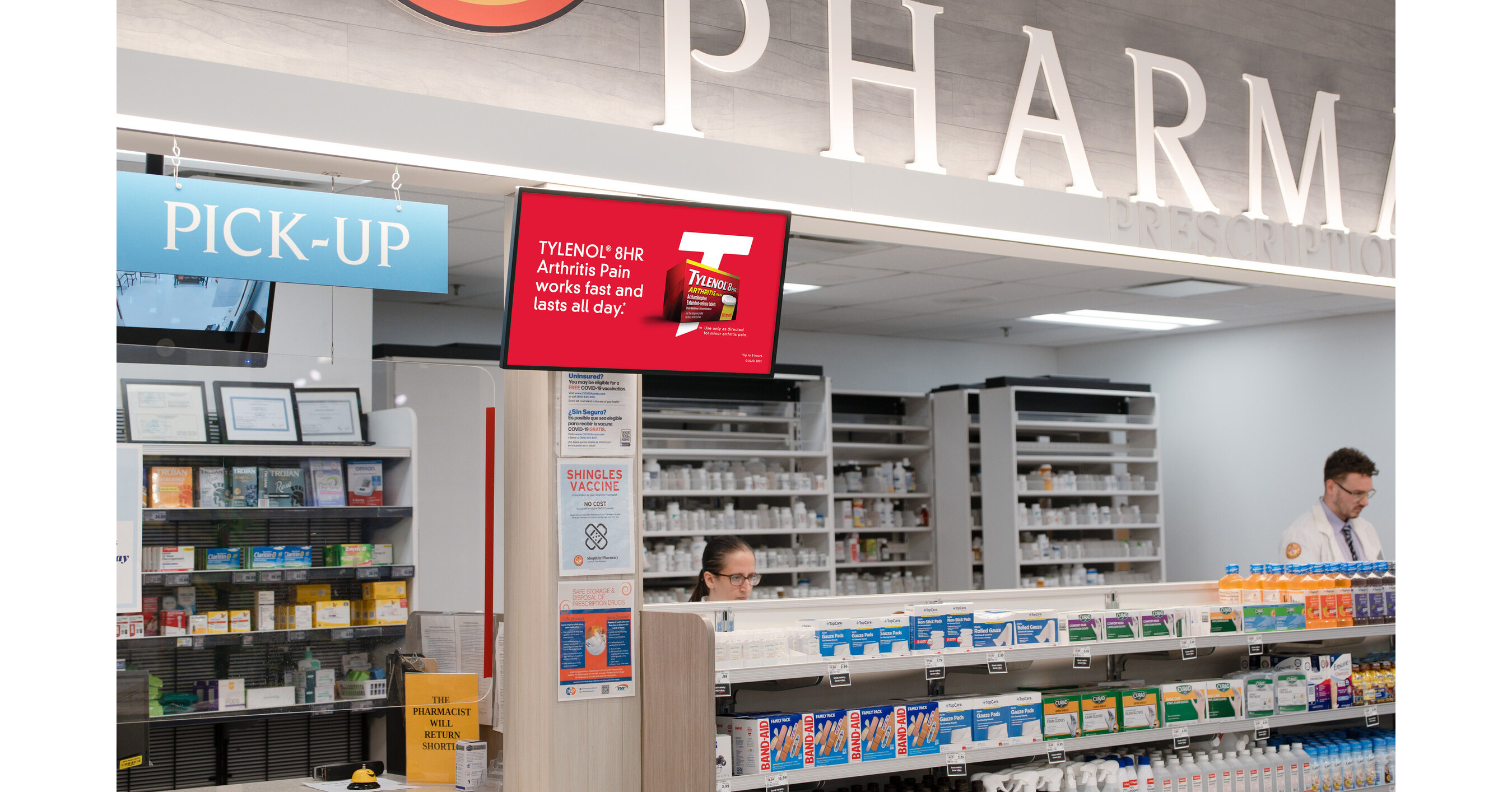 Grocery TV expands in-store retail media network in pharmacies