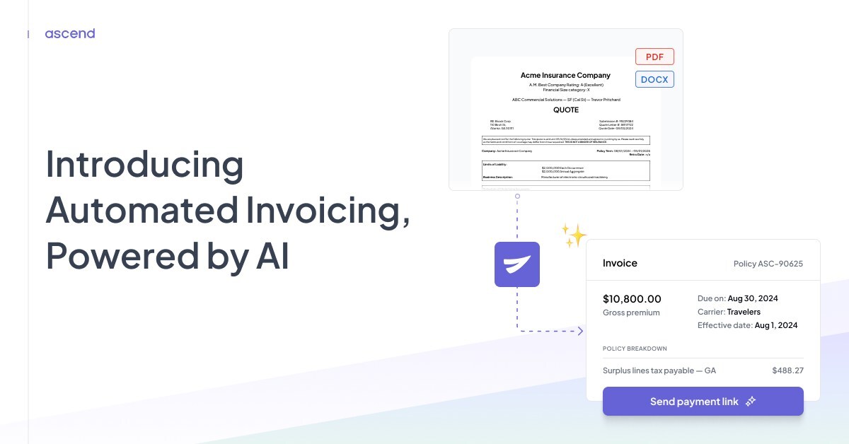 Ascend Launches AI-Powered Automated Invoicing