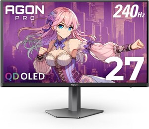 AGON by AOC Launches AGON PRO AG276QZD2 QD-OLED Gaming Monitor