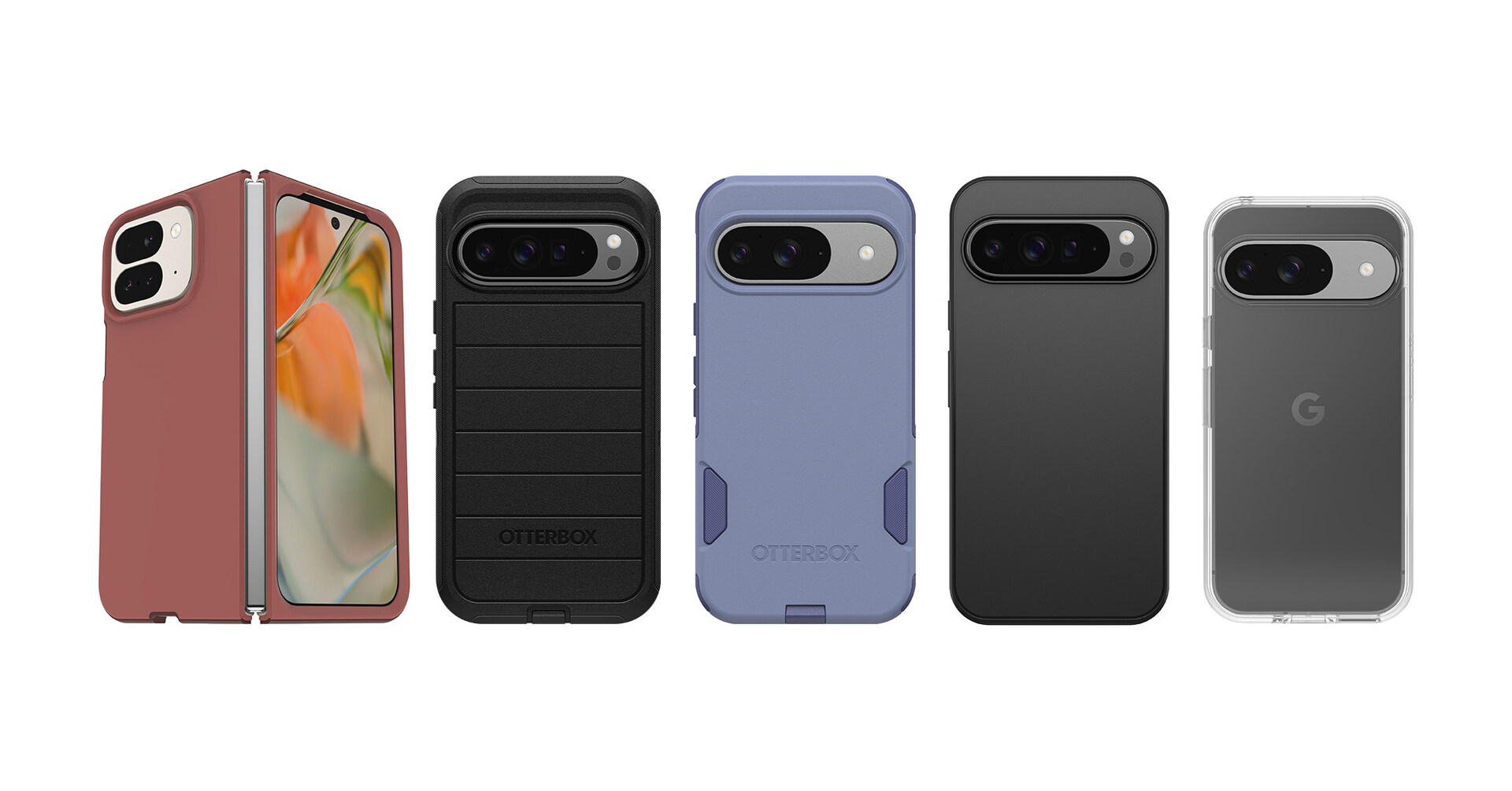 OtterBox Ranges Sleek to Rugged Styles for Google Pixel 9 Devices