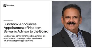 Lunchbox Announces Appointment of Nadeem Bajwa as Advisor to the Board