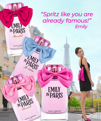 Emily In Paris Famous Collection (CNW Group/Michel Germain Parfums Ltd.)