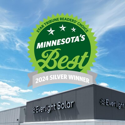 Everlight Solar Celebrates Fourth Consecutive Minnesota’s Best Award