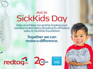 redtag.ca Makes Every Booking Count for SickKids Foundation