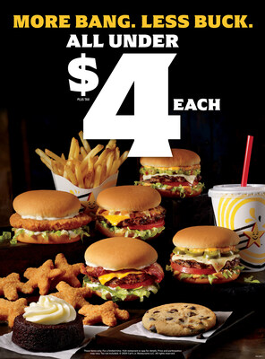 Guests can choose one or more items on the value menu, all under $4 each.