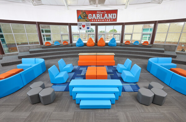 Garland Elementary receives space transformation from Lakeshore Learning Materials