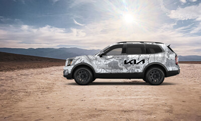 Kia America Teases Telluride X-Pro’s Return to the Rebelle Rally with Custom, Student-Designed Livery