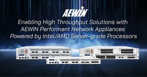 Enabling High Throughput Solutions with AEWIN Performant Network Appliances Powered by Intel/AMD Server-grade Processors