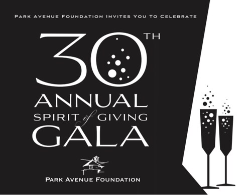 Park Avenue Foundation 30th Annual Spirit of Giving Gala