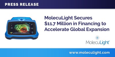 MolecuLight Secures Financing to Accelerate Global Expansion (CNW Group/MolecuLight)