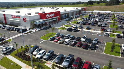 Ferber Company's "The Shoppes at Black Diamond" project celebrates new Target store now open in Lecanto, FL (Citrus County).