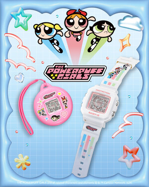 CASIO UNVEILS NEW BABY-G FEATURING THE POWERPUFF GIRLS