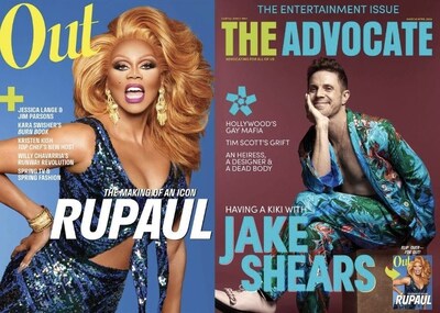 March/April 2024 Issue Covers for OUT and The Advocate