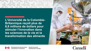 Le gouvernement du Canada réalise des investissements qui aideront les entreprises de la Colombie-Britannique à se développer localement et à être concurrentielles à l'échelle mondiale