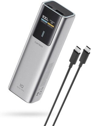 CUKTECH dévoile le compagnon de charge ultime : le CUKTECH 10, 100 W, 10000 mAh banque d'alimentation à charge rapide, avec 2 ports, PPS PD et écran intelligent (Smart Display)