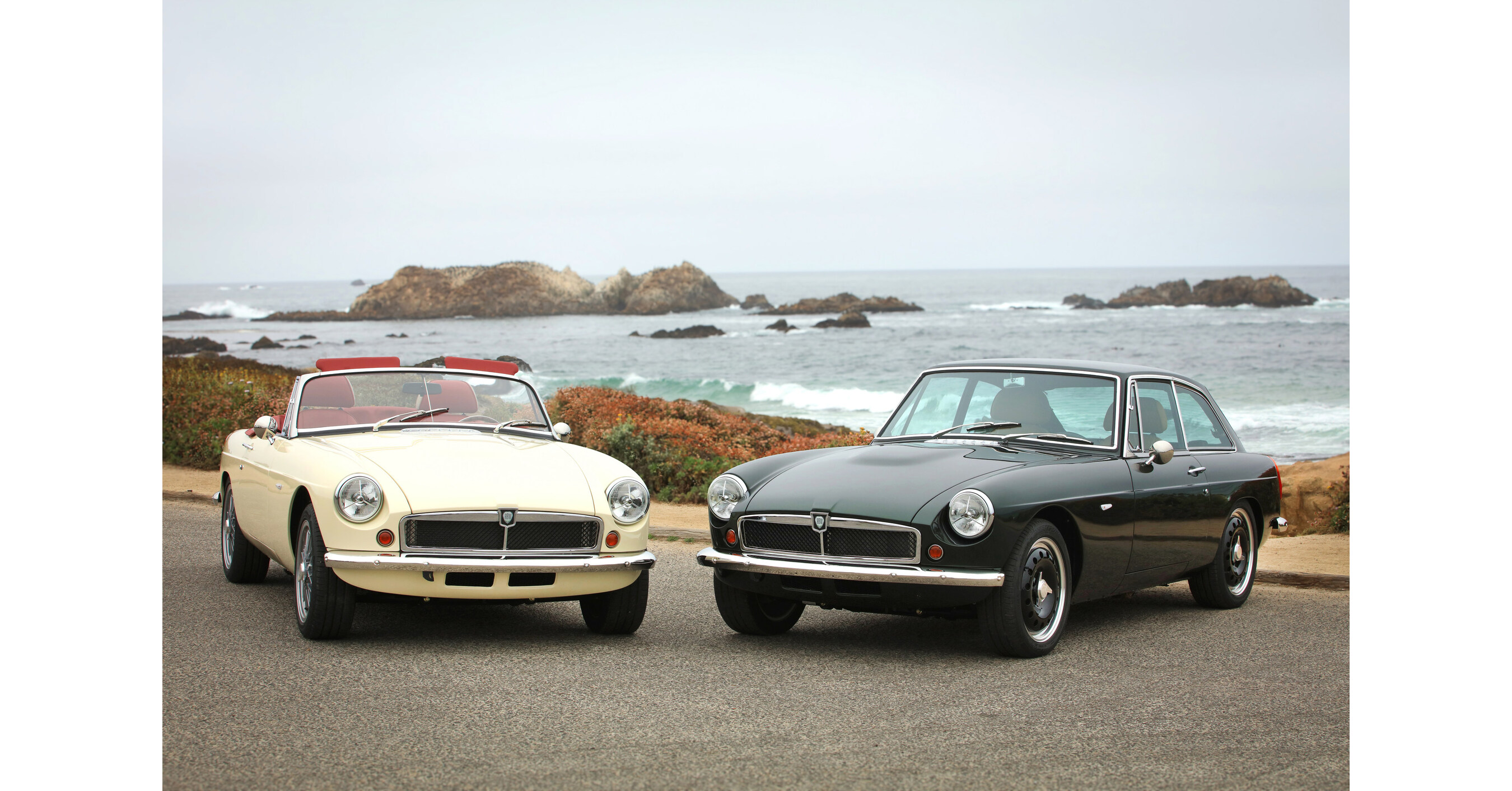 RBW EV Cars Brings Back Iconic British Sports Cars with Debut of First Left-Hand Drive EV Roadster and GT Models at Pebble Beach Concours d’Elegance