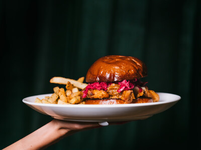 Buffalo Chicken Sandwich, part of the new Fall Football Menu at Lamar's Sporting Club, Charleston, S.C.