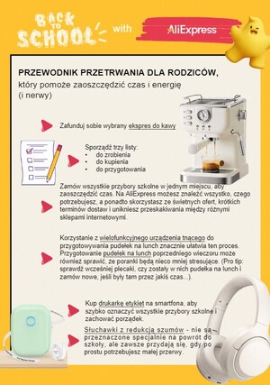 Przetrwaj powrót do szkoły dzięki AliExpress!